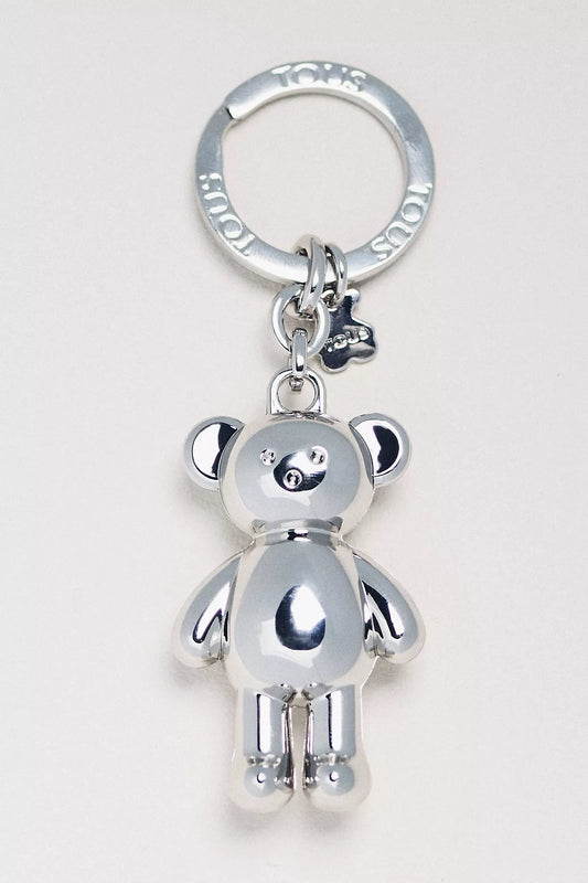 TOUS Metal Teddy Bear Bag Charm