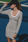 Load image into Gallery viewer, Daily Practice Scoop Neck Long Sleeve Mini Dress
