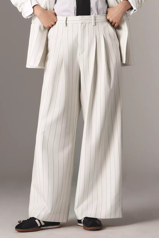 The Avery Elastic-Back Trousers by Maeve