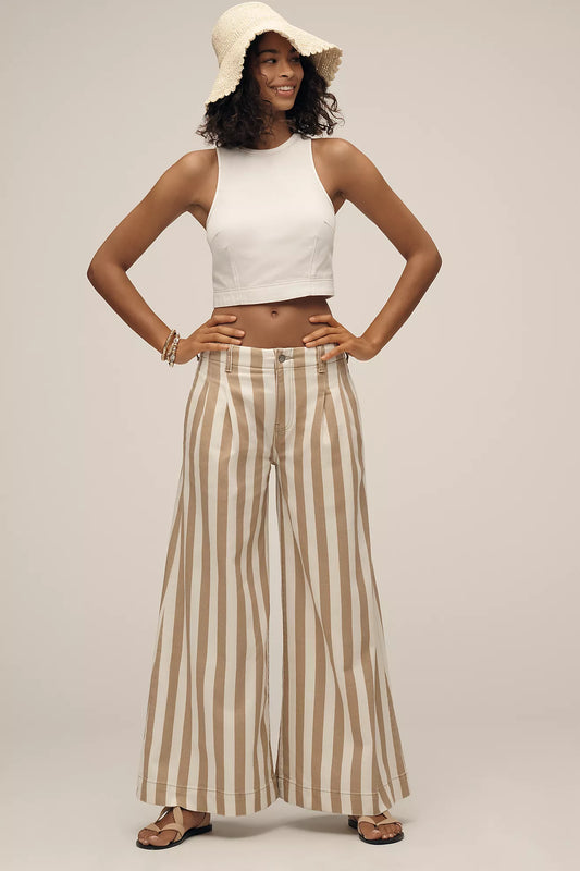 Maeve High-Rise Wide-Leg Jeans