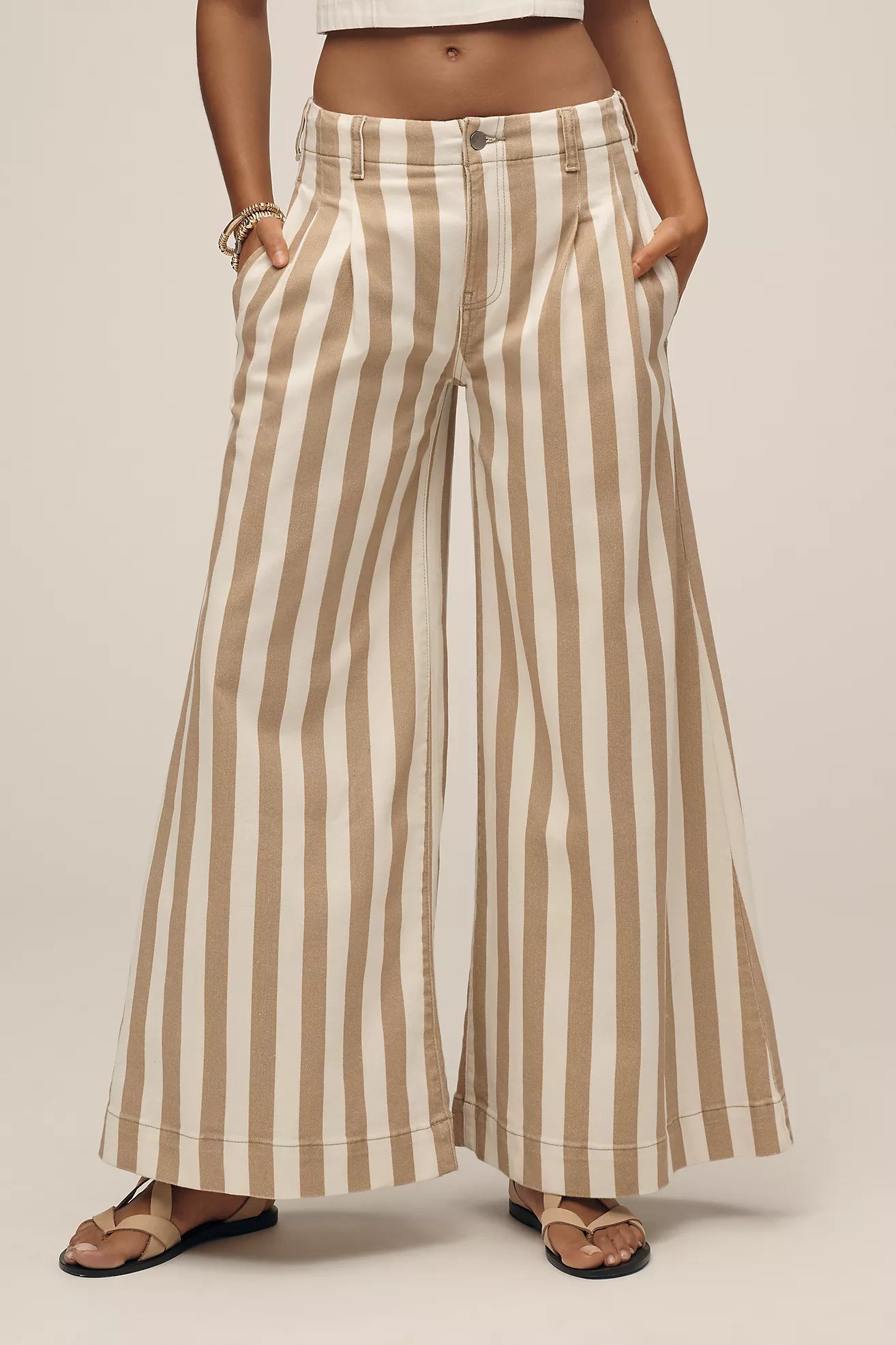 Maeve High-Rise Wide-Leg Jeans
