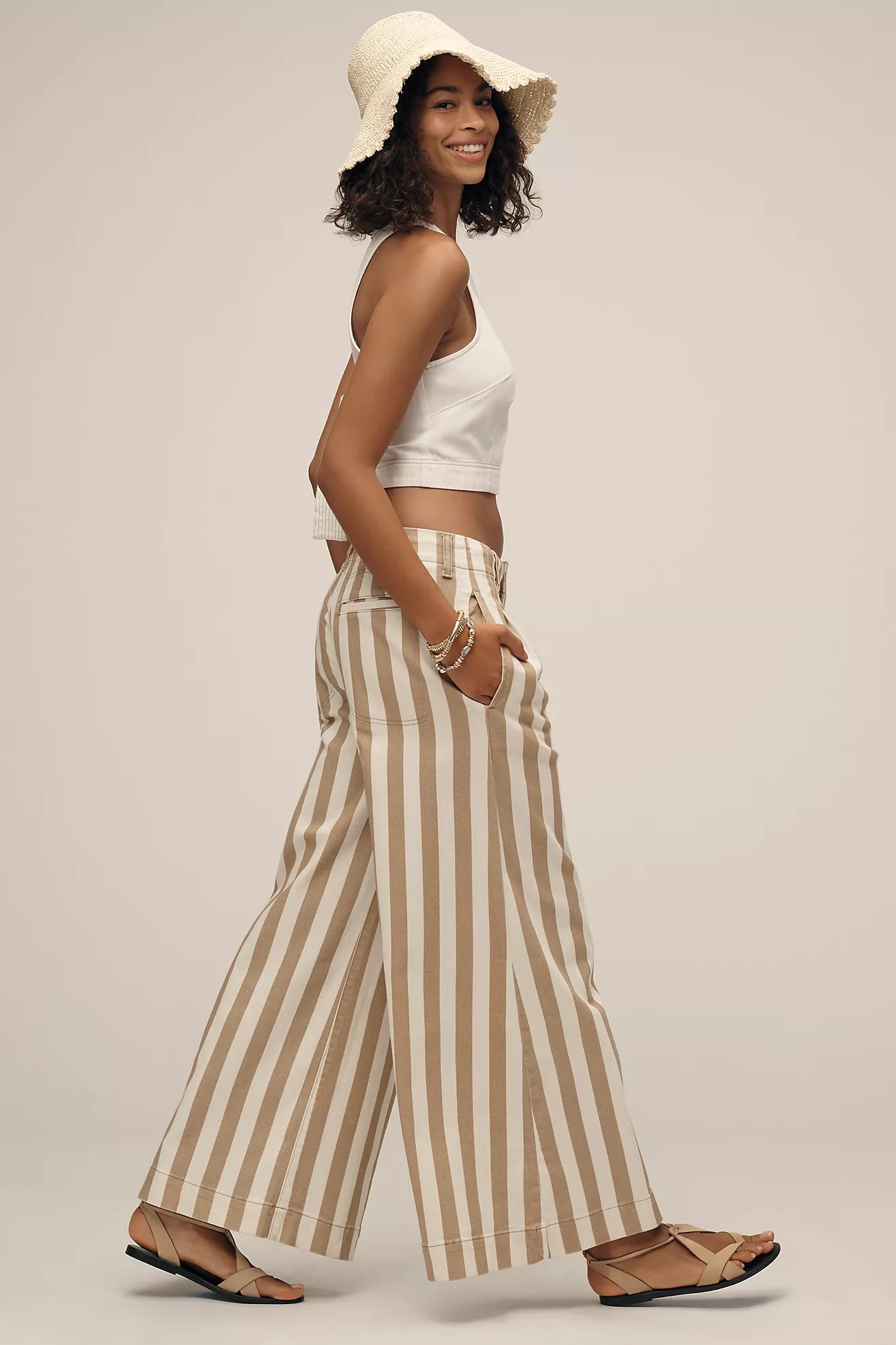 Maeve High-Rise Wide-Leg Jeans