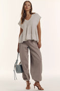 Load image into Gallery viewer, By Anthropologie Smocked Swing Tee
