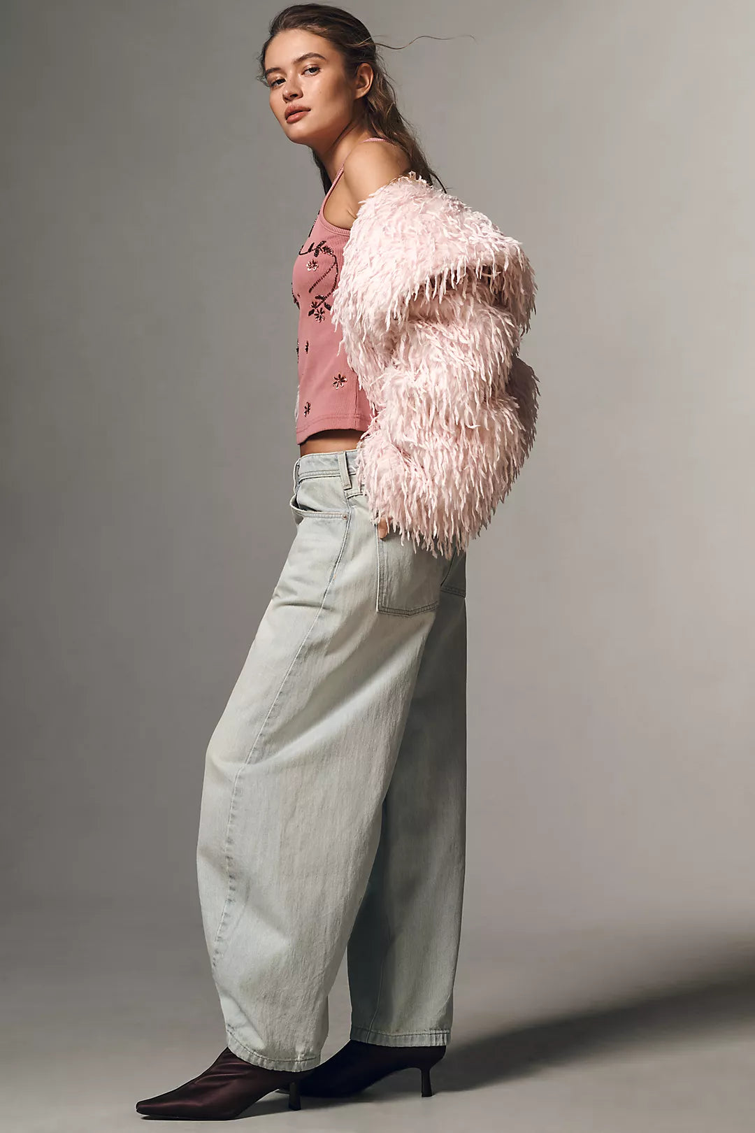 Pilcro High-Rise Balloon Jeans