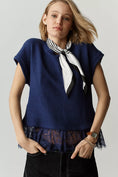 Load image into Gallery viewer, Maeve Ruffled Lace Tee
