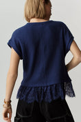 Load image into Gallery viewer, Maeve Ruffled Lace Tee
