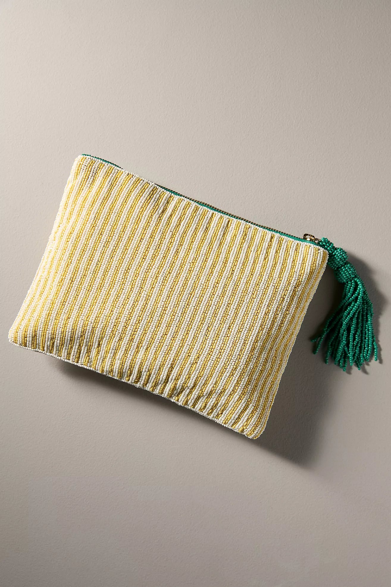 The Fiona Large Beaded Pouch