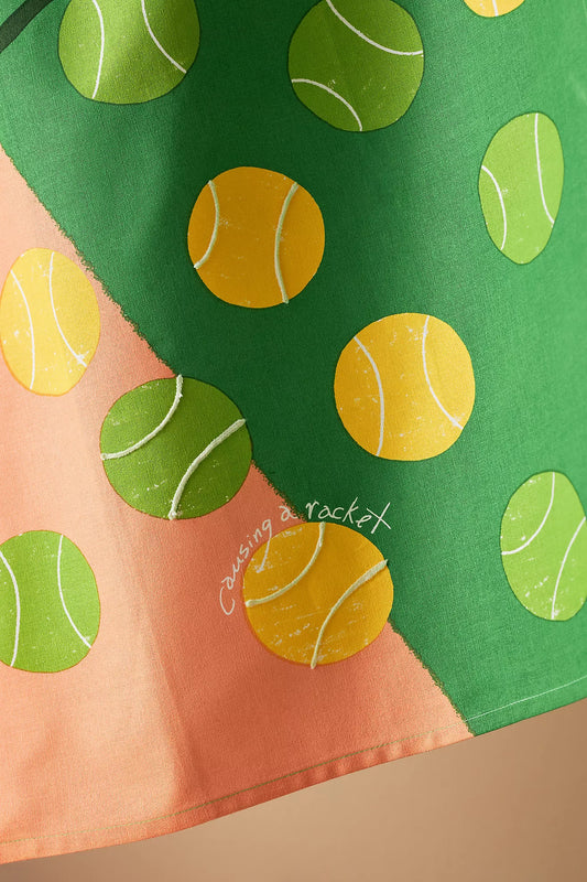 Causing a Racket Dish Towel