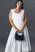 Load image into Gallery viewer, By Anthropologie Sleeveless Scoop-Neck Midi Dress
