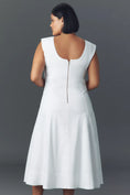 Load image into Gallery viewer, By Anthropologie Sleeveless Scoop-Neck Midi Dress
