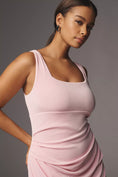 Load image into Gallery viewer, Mare Mare Sleeveless Square-Neck Mini Dress
