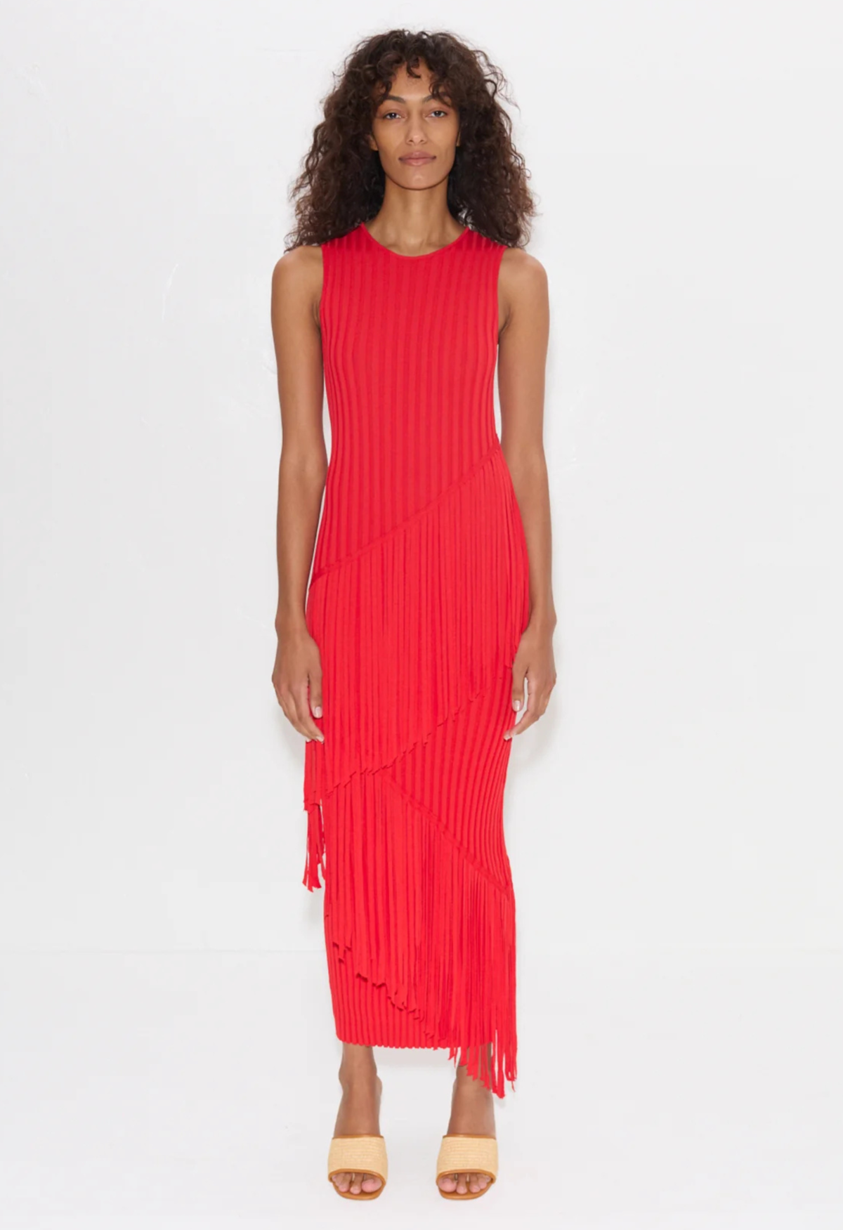 SIMONMILLER Spiral Knit Maxi Dress