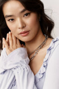 Load image into Gallery viewer, Maeve Long-Sleeve Scoop-Neck Ruched Top
