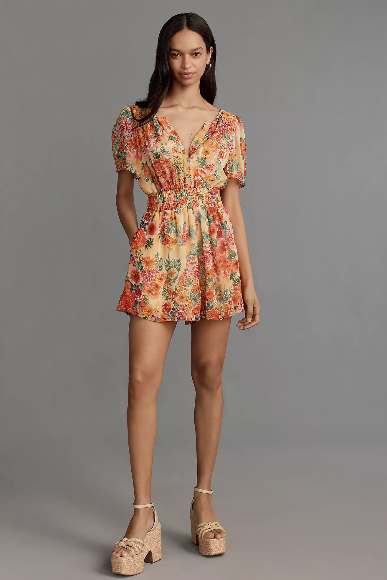 The Somerset Romper: Chiffon Edition