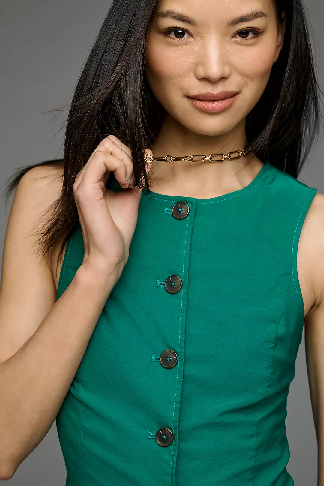 Maeve Cotton Blend Vest