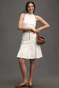 Load image into Gallery viewer, Pilcro Fluted Knee-Length Skirt
