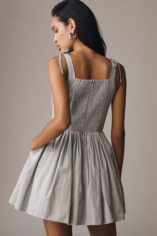 En Saison Christelle Fit & Flare Mini Dress
