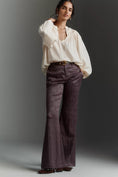 Load image into Gallery viewer, By Anthropologie Whimsical Brocade Flare Pants
