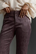 Load image into Gallery viewer, By Anthropologie Whimsical Brocade Flare Pants
