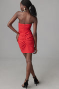 Load image into Gallery viewer, By Anthropologie Strapless Slim Mini Dress
