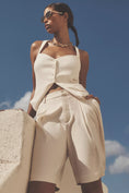 Load image into Gallery viewer, The Avery Pleated Trouser Shorts by Maeve
