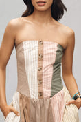 Load image into Gallery viewer, Maeve Strapless Drop-Waist A-Line Midi Dress
