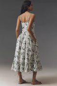 Load image into Gallery viewer, By Anthropologie Sleeveless Drop-Waist Midi Dress
