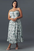 Load image into Gallery viewer, By Anthropologie Sleeveless Drop-Waist Midi Dress
