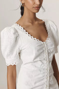 Load image into Gallery viewer, Forever That Girl Puff-Sleeve Scoop-Neck Mini Dress
