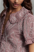 Load image into Gallery viewer, The Keira Gingham Blouse by Pilcro
