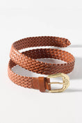 Load image into Gallery viewer, Western Buckle Woven Belt
