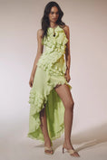 Load image into Gallery viewer, Hutch Sleeveless Ruffle High-Low Dress
