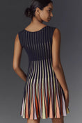 Load image into Gallery viewer, Maeve Boat-Neck Knit Fit & Flare Knit Mini Dress
