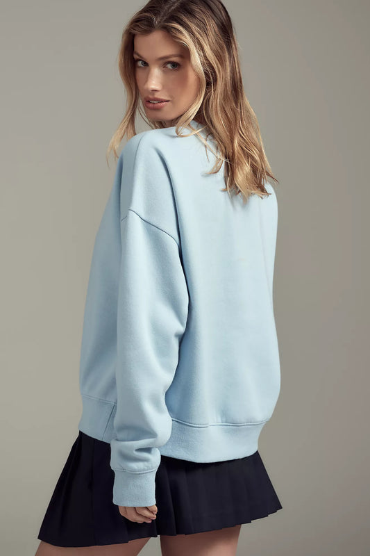 Rebecca Mayfield x Anthropologie Graphic Sweatshirt