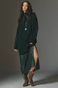 Load image into Gallery viewer, By Anthropologie Sweater Lace Twofer Midi Dress
