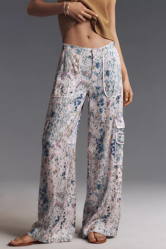 By Anthropologie Palazzo Utility Pants