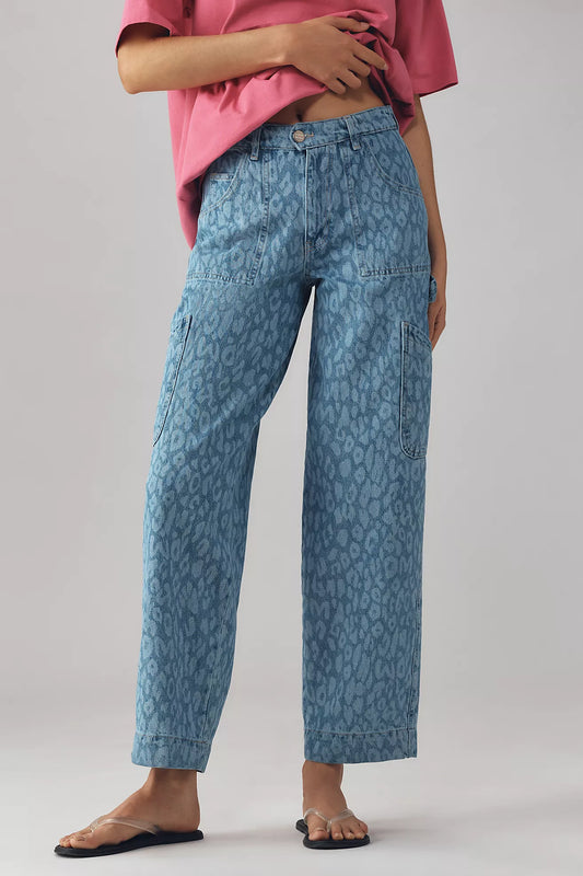 Damson Madder Drew Cargo Jeans