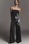 Load image into Gallery viewer, By Anthropologie Strapless Printed Satin Top
