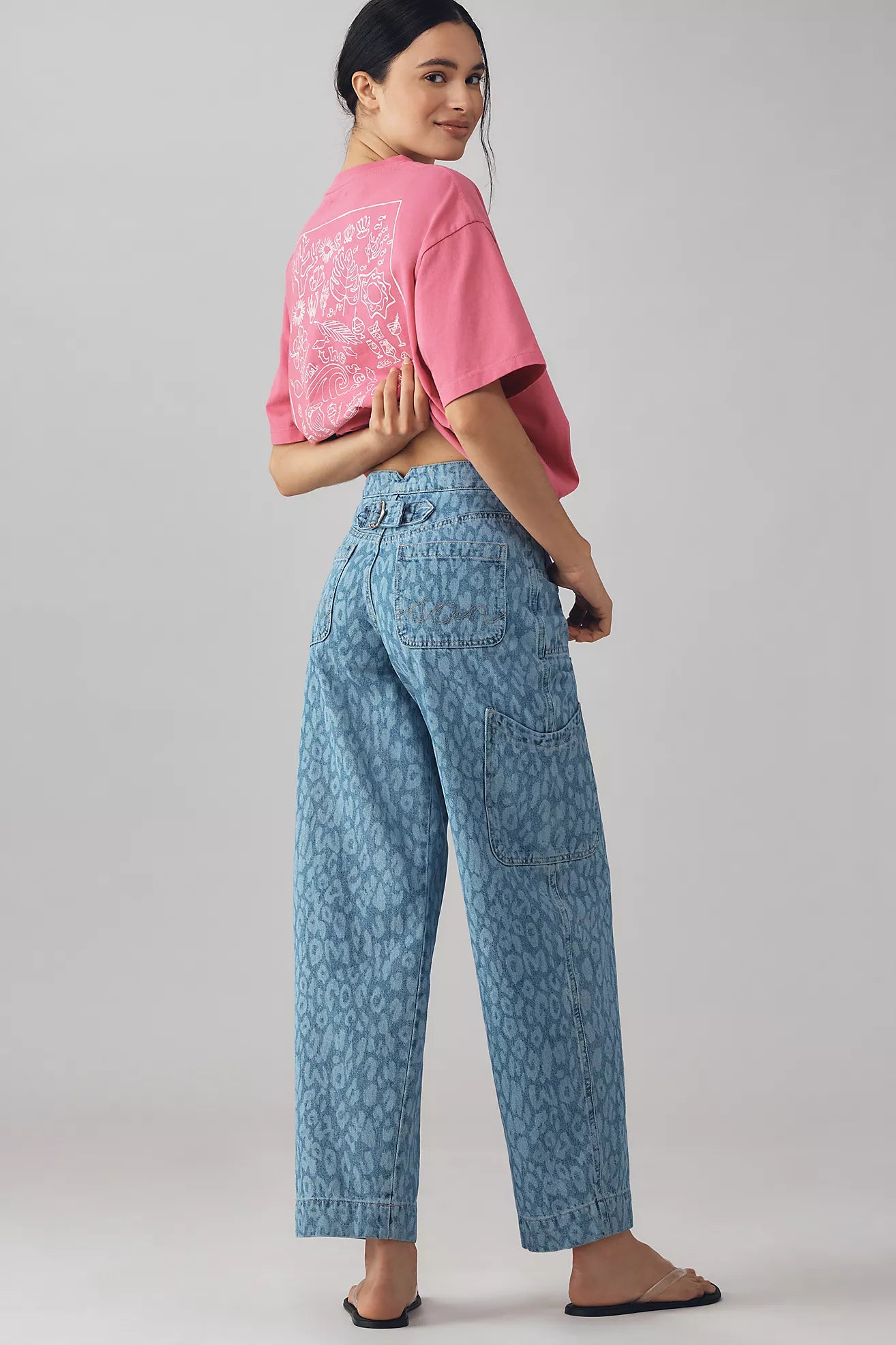 Damson Madder Drew Cargo Jeans