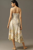 Load image into Gallery viewer, By Anthropologie Sleeveless V-Neck Asymmetric Midi Dress
