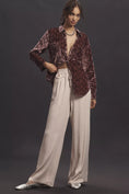Load image into Gallery viewer, Maeve Straight-Leg Pull-On Silk Pants
