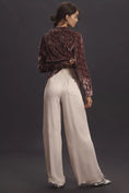 Load image into Gallery viewer, Maeve Straight-Leg Pull-On Silk Pants
