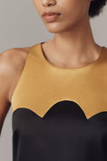 Load image into Gallery viewer, Maeve Scalloped Flare Mini Dress
