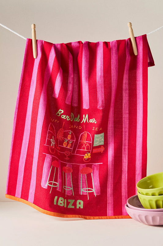 Phthalo Ruth Ibiza Cotton Dish Towel