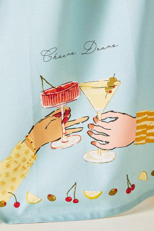 Cheers Dears Dish Towel