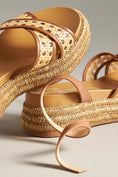 Load image into Gallery viewer, Dolce Vita Wriley Raffia Platform Sandals
