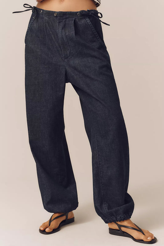 Pilcro Mid-Rise Pull-On Jogger Jeans