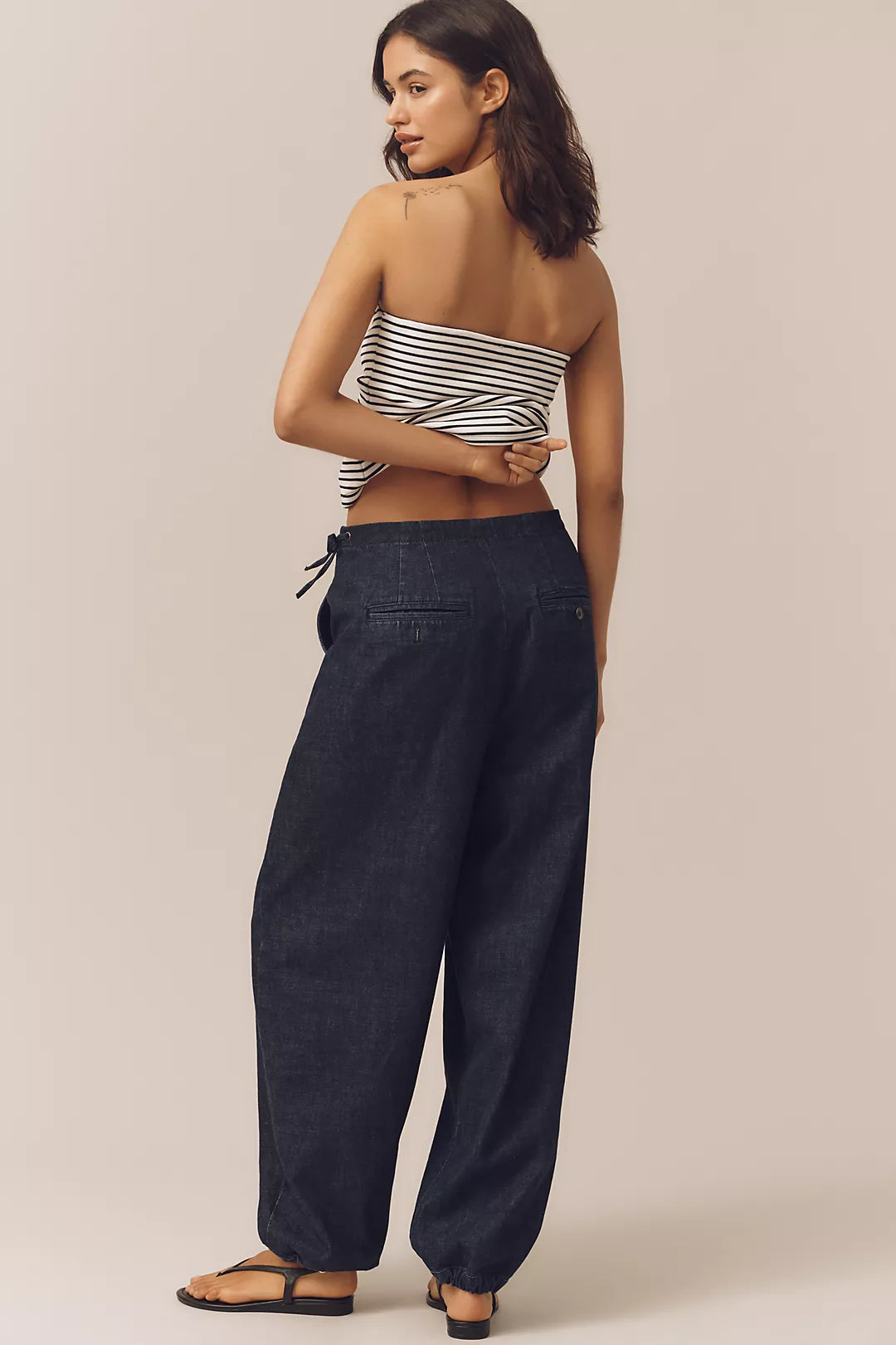 Pilcro Mid-Rise Pull-On Jogger Jeans
