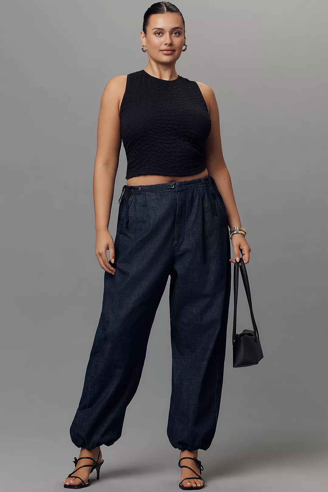 Pilcro Mid-Rise Pull-On Jogger Jeans