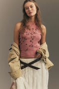 Load image into Gallery viewer, Pilcro Embellished Halter Tank Top
